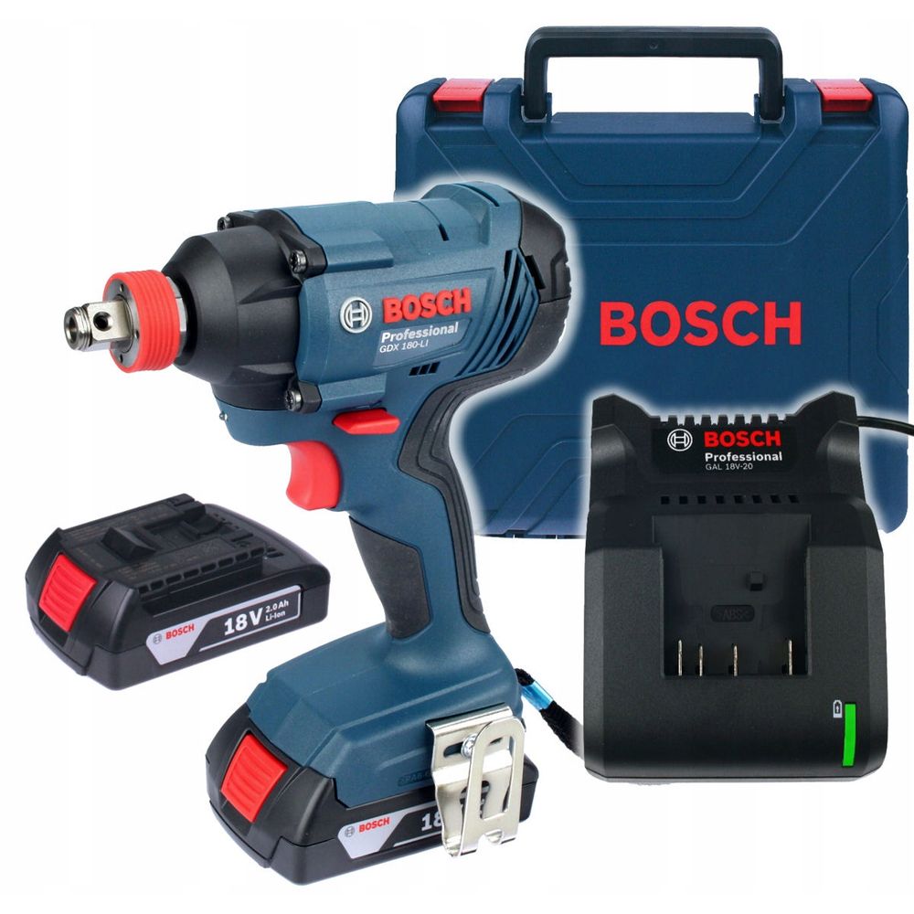 BOSCH Akumulatorski udarni zavrtač GDX 180 Li slika 1