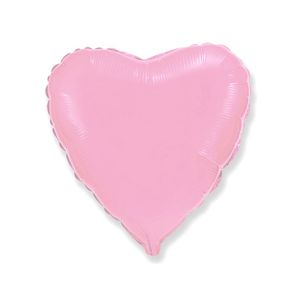 Folijski balon Srce Svijetlo rozo 75cm