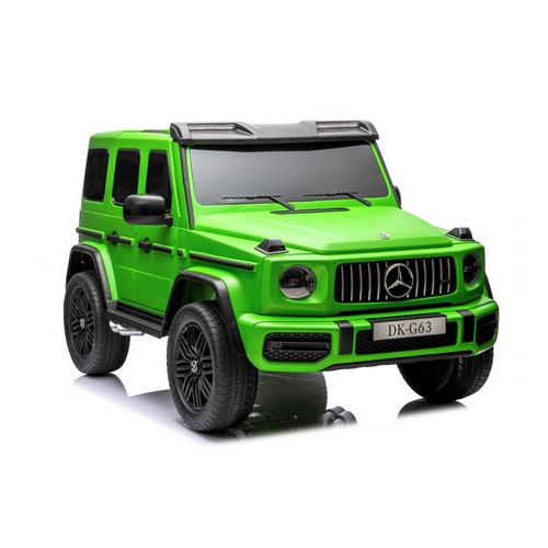 Licencirani auto na akumulator Mercedes G63 XXL 4x4 - dvosjed - zeleni/lakirani slika 1