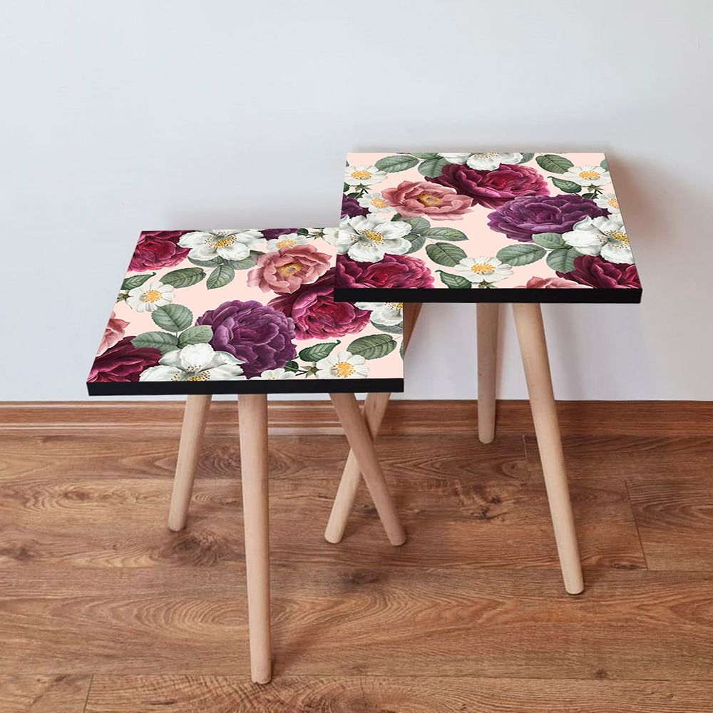 Nesting stolovi 2Shp174 - (2 komada) - boje: višebojni slika 1