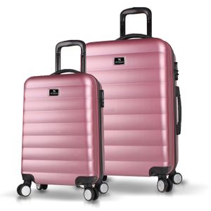 Set Kofera 6490 u Roze Zlatnoj (2 Komada)