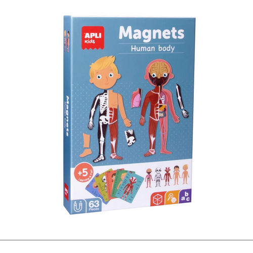 APLI kids Igra sa magnetima - Ljudsko telo slika 1