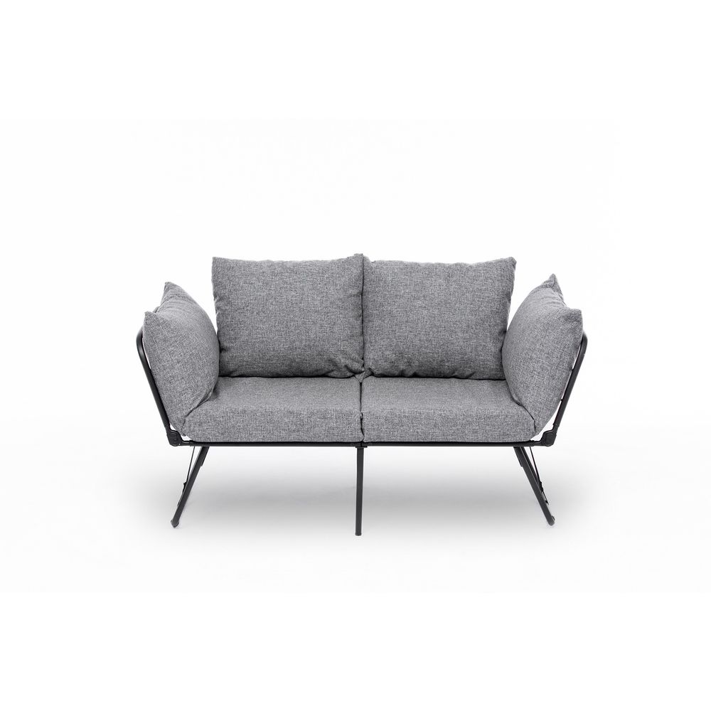 Viper Dvosjed - Svijetlo Siva Dvosjedna Sofa na Razvlačenje slika 9