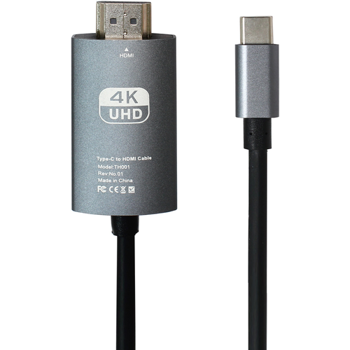 Adapter Type C na HDMI M 4K 60Hz sivi slika 2