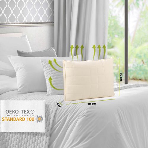 Klasični jastuk Hitex Bamboo All Sides Sleep slika 7