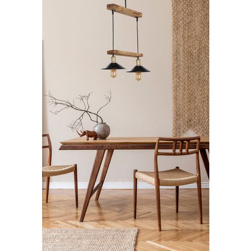 David 2 Li Yanık Sıralı Metal Başlıklı Sarkıt Brown
Black Chandelier slika 1