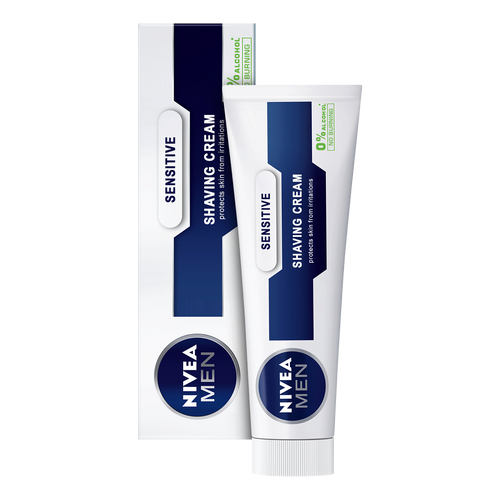 NIVEA Men Sensitive krema za brijanje za osetljivu kožu 100ml slika 1