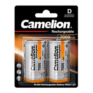 Baterija NI-Mh Camelion 1.2V 7.0 Ah LR20 blister 2 kom