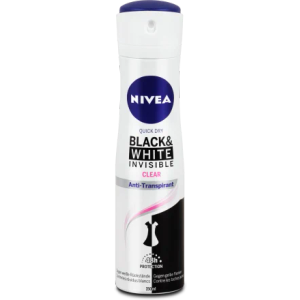 Nivea dezodorans u spreju Black&White Invisible Clear 150ml