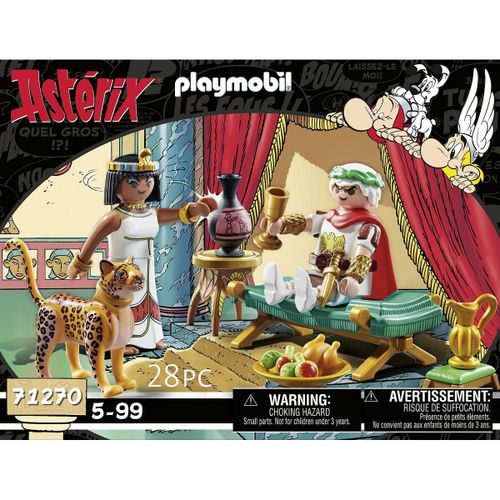 Playset Playmobil 71270 - Asterix: Cezar i Kleopatra, 28 Dijelova slika 4