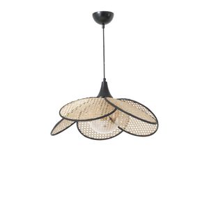 Pervane Tekli Camlı Rattan Sarkıt Fume
Beige Chandelier