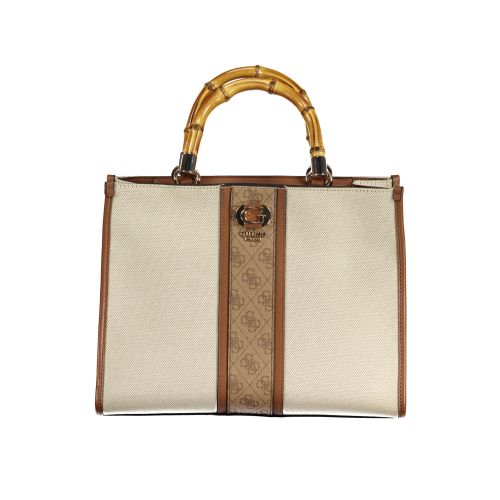 GUESS JEANS BEIGE WOMEN'S BAG slika 1