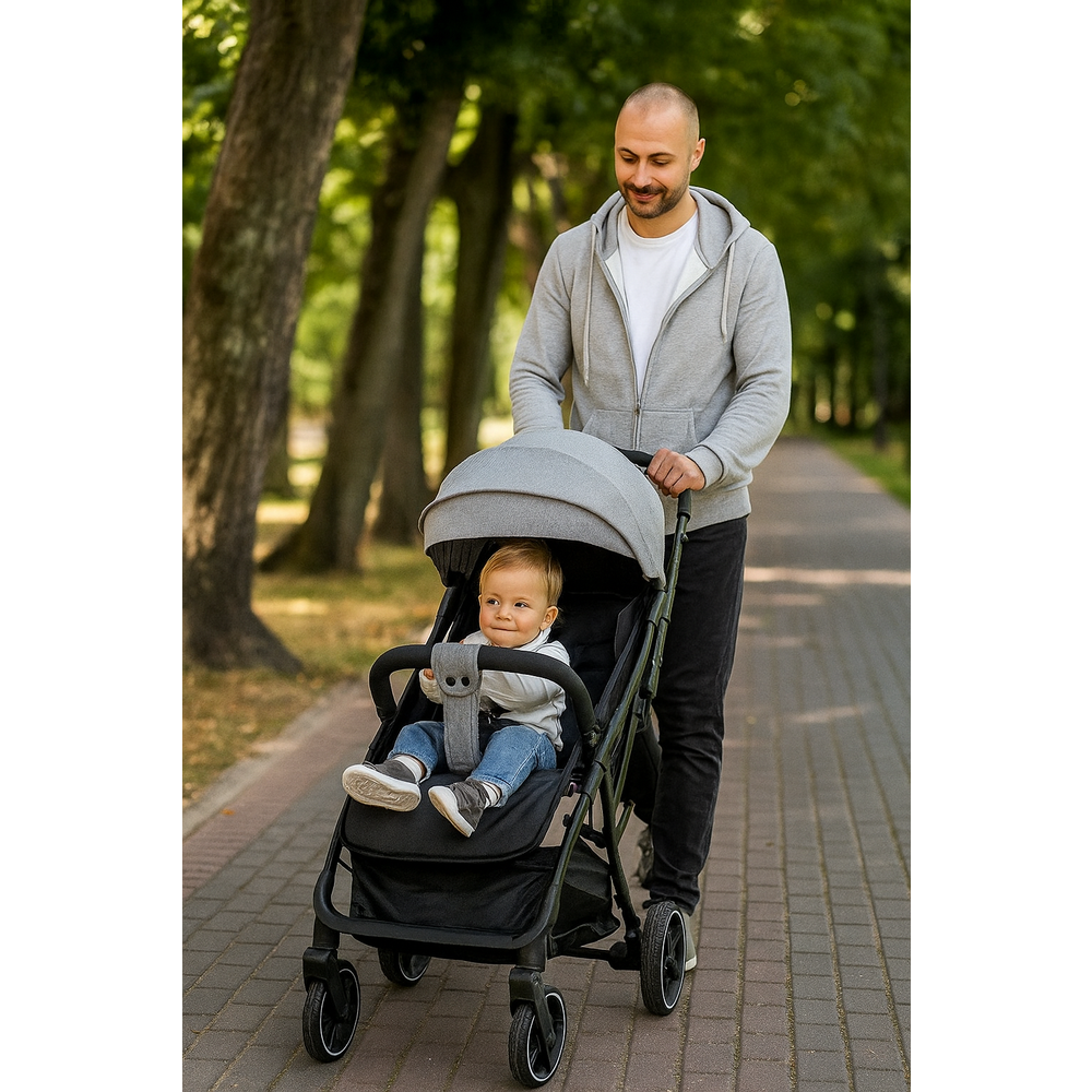 La Mama Kolica za bebe Nane, Grey slika 7