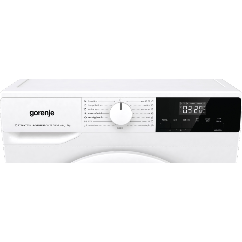 Gorenje Mašina za pranje i sušenje veša W3D2A854ADS, 8 kg / 5 kg slika 2