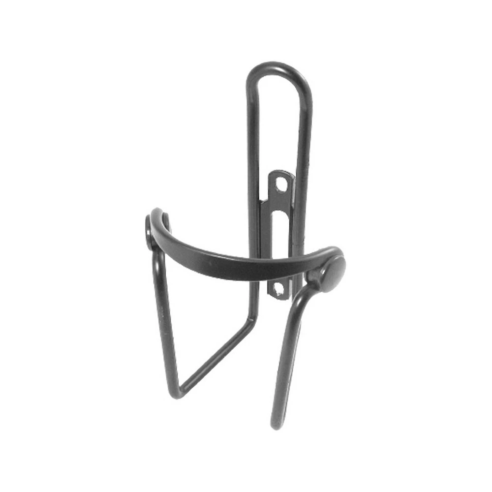 Crni aluminijumski držač boce sa PVC distancerom slika 1