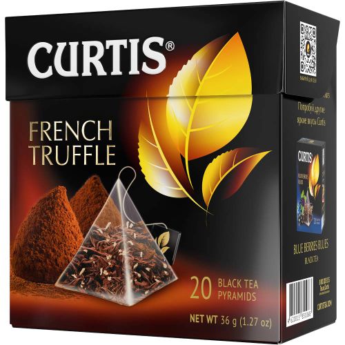 CURTIS French Truffle - Crni čaj sa aromom čokoladnog francuskog tartufa 20x1.8g 156702 slika 3