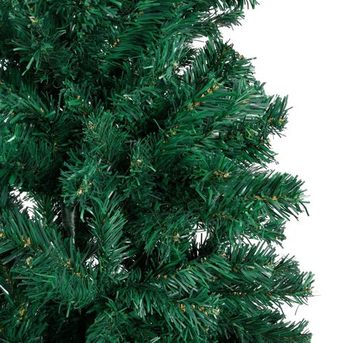 Umjetno božićno drvce s gustim granama zeleno 240 cm PVC slika 8