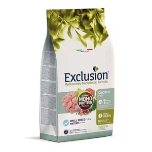 Exclusion Mediterraneo – Mature, piletina small breed 500g