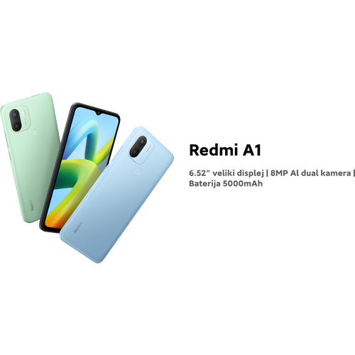 Xiaomi mobilni telefon Redmi A1 2GB/32GB/zelena slika 13
