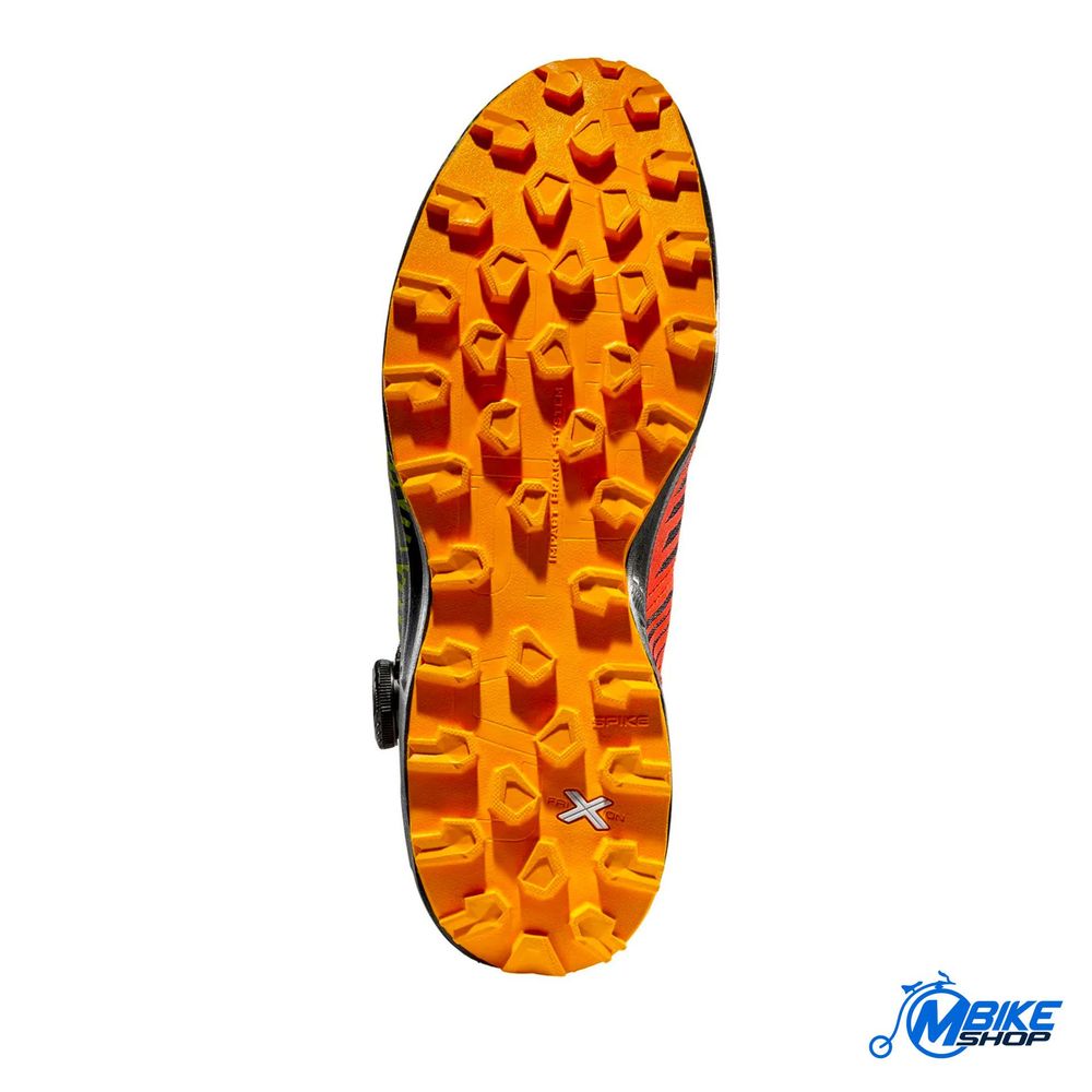 La Sportiva Muške patike Cyklon, Sunset/Lime Punch slika 6