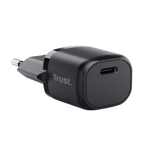 Punjač TRUST MAXO 20W USB-C smartphone crna slika 1