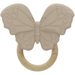 Label Label Silikonska glodalica Leptir, Nougat