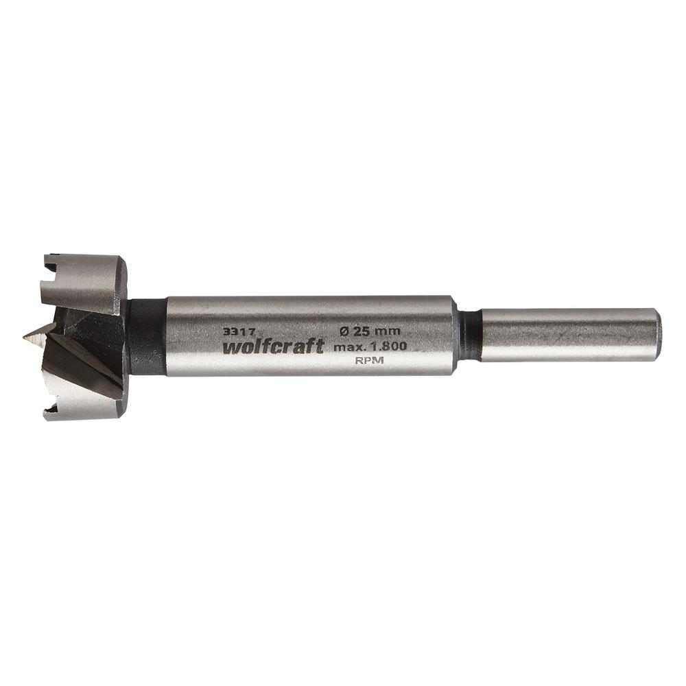 Wolfcraft Glodalo Cilindrično Forstner fi 25 x 90 mm Prihvat 8 mm - 3317000 slika 2