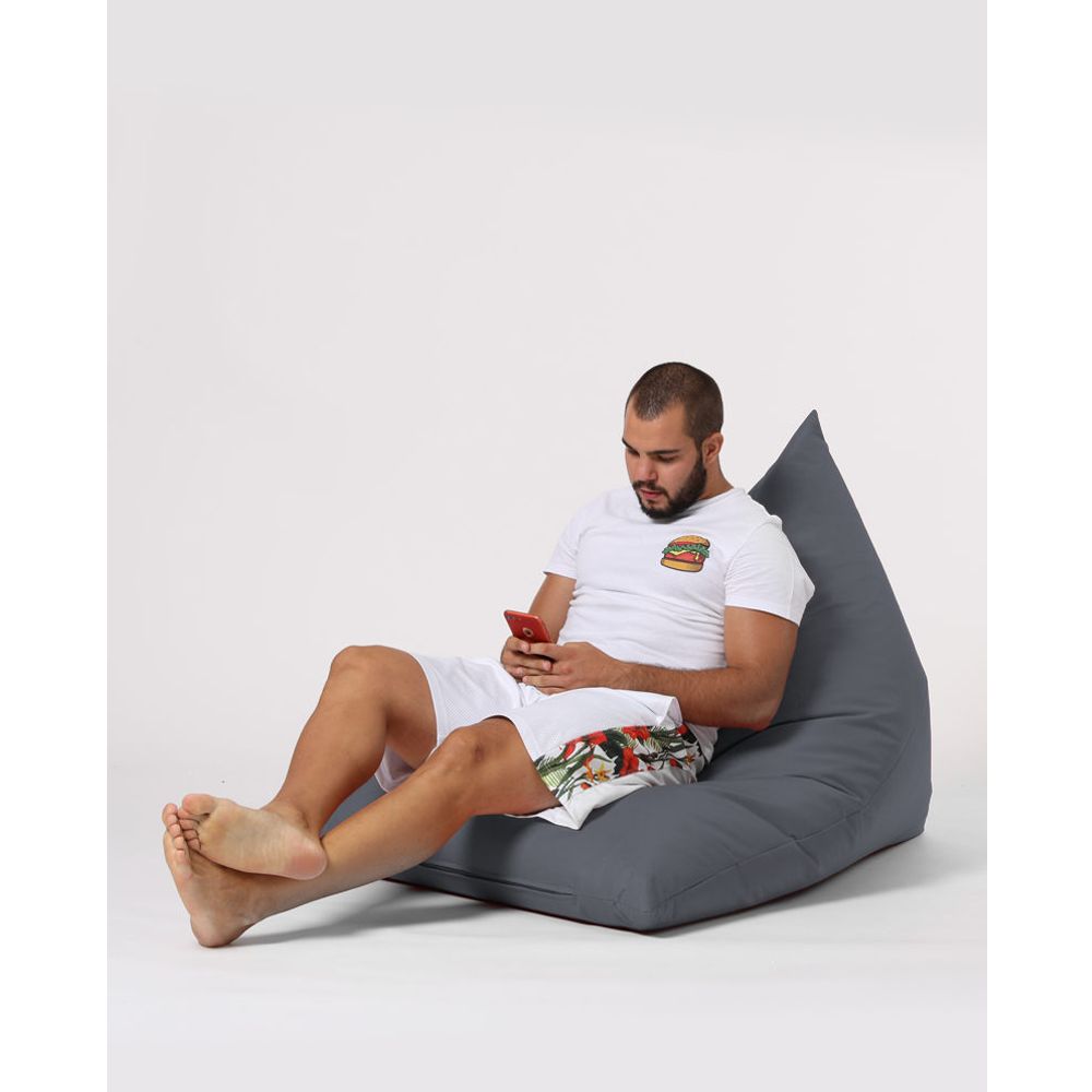 Pyramid Big Bed Pouf - bean bag za vrt slika 13