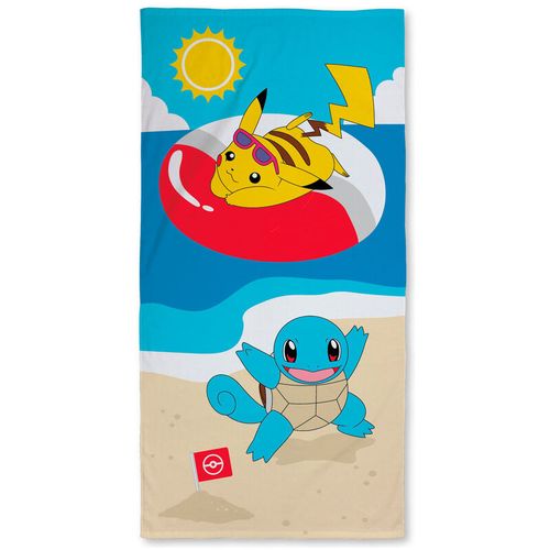 Pokemon Summer pamučni ručnik za plažu slika 1