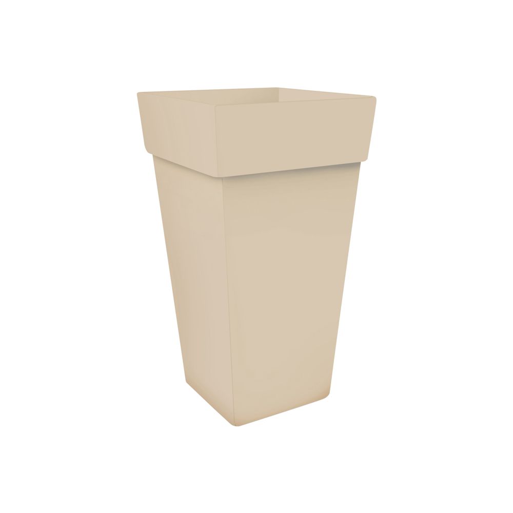 Gardino Saksija Melrose kvadrat 30x30x41 bež slika 1
