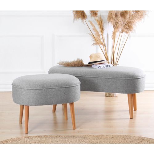 Timoon - Grey Grey Pouffe slika 4