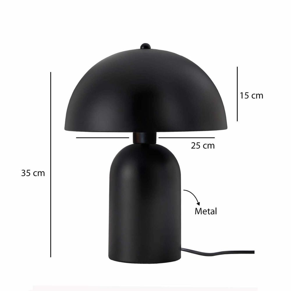 Stolna Lampa 241879 - Crna slika 3