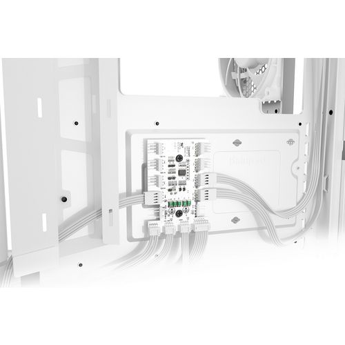 be quiet! BGW59 DARK BASE 700 White, MB compatibility: E-ATX / ATX / M-ATX / Mini-ITX, Three pre-installed be quiet! Silent Wings 4 140mm fans, PWM and ARGB Hub for up to 8 PWM fans and 2 ARGB components slika 8