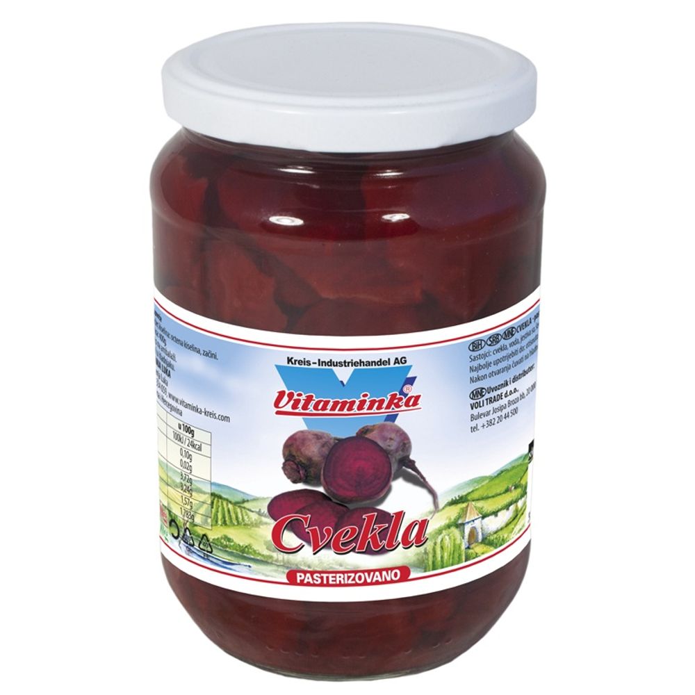 Vitaminka Cvekla 670 g slika 1