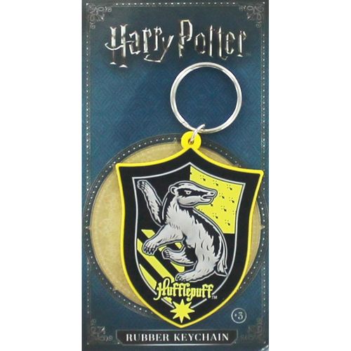 PYRAMID HARRY POTTER (HUFFLEPUFF) RUBBER KEYCHAIN slika 2