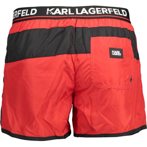 KARL LAGERFELD BEACHWEAR COSTUME PARTS UNDER MAN RED slika 2