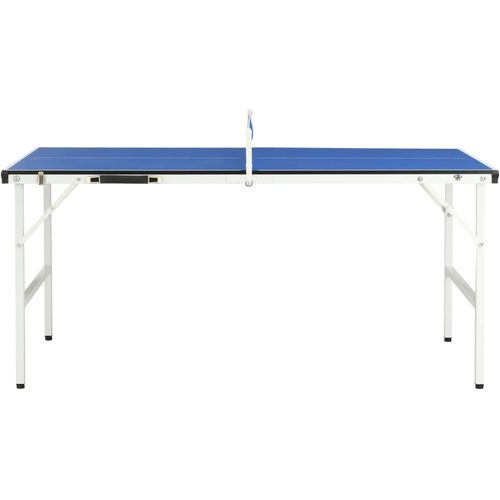 Stol za stolni tenis s mrežom 152 x 76 x 66 cm plavi slika 24