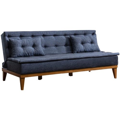 Fuoco-TKM06-1048 Dark Blue Sofa-Bed Set slika 8