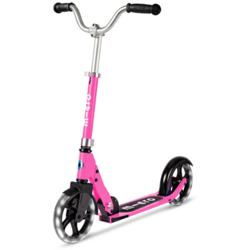 Micro Romobil Cruiser LED, Pink slika 1