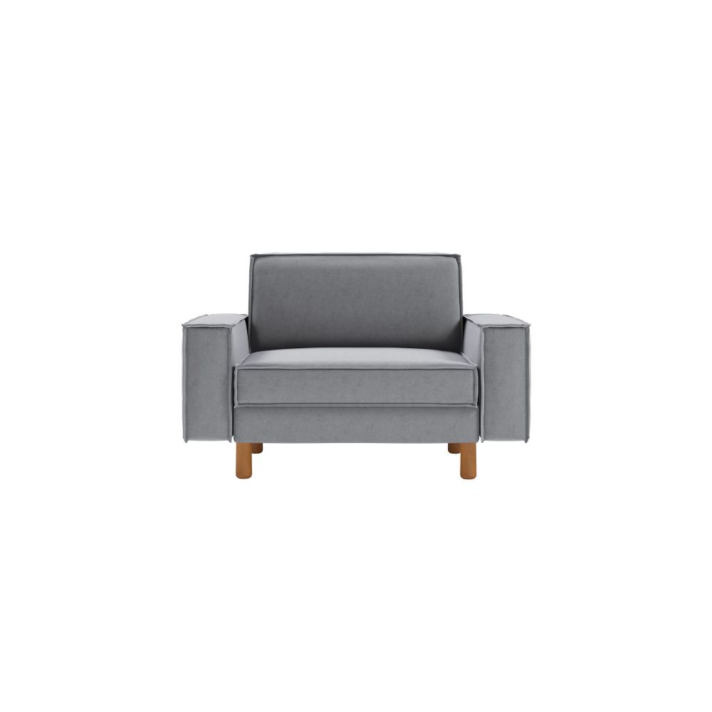 Sofa za Jednu Osobu Sparrow Loveseat - boje: siva magla orah slika 2