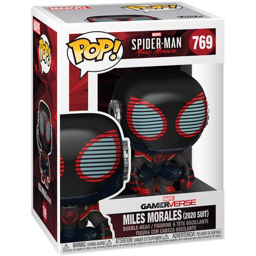 POP figure Marvel Spiderman Miles Morales 2020 Suit slika 2