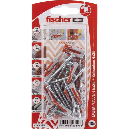 Fischer DUOPOWER set tipli 25 mm  535213 1 Set slika 3