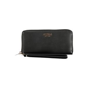 GUESS JEANS WOMEN'S WALLET BLACK