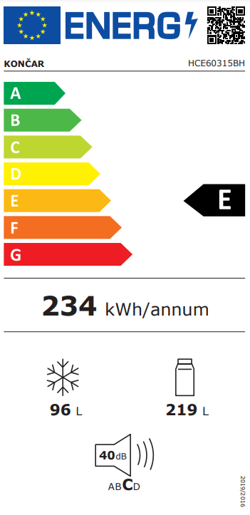 Energetski certifikat E