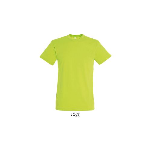 REGENT unisex majica sa kratkim rukavima - Apple green, S  slika 5