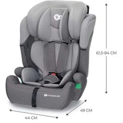 Kinderkraft Auto-sjedalica Comfort Up i-Size 9-36kg (76-150cm), Grey slika 5