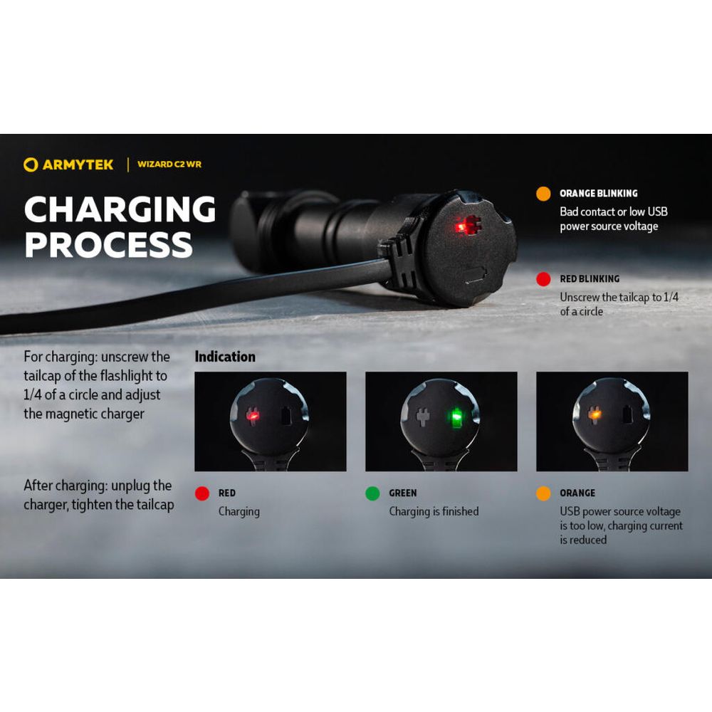 Armytek Baterijska lampa Wizard C2 WR slika 25