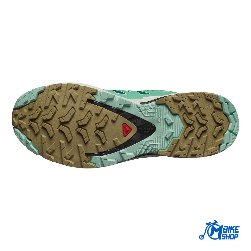 Salomon Ženske patike XA Pro 3D V9 GTX, Deep Lake/Electric Green/Vanilla Ice slika 4