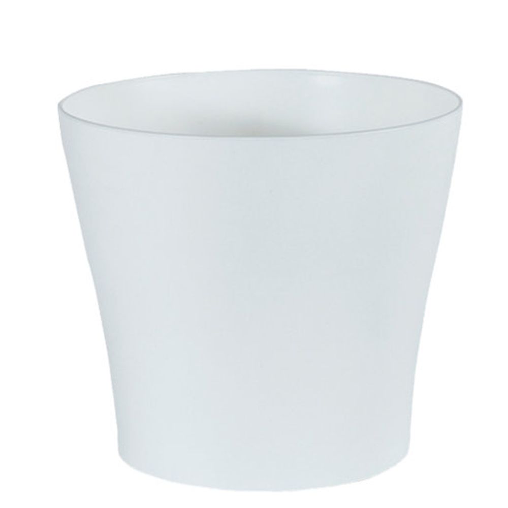 Saksija Liegi 18 cm bijela slika 2