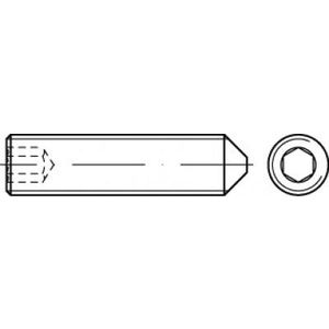 TOOLCRAFT TO-5414007 navojni zatik M12 12 mm 100 St.